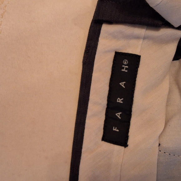 Farrah, Men's 30 x 30 Dark Gray Dress Pants - Picture 2 of 7